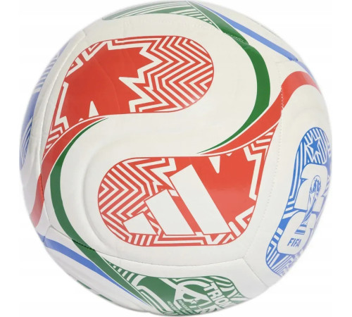 М'яч футбольний Adidas World Cup 26 Trionda Club розмір 5, різнокольоровий