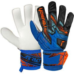 Рукавички воротарські Reusch Attrakt Solid 5570515 4467 р.10, синьо-чорні