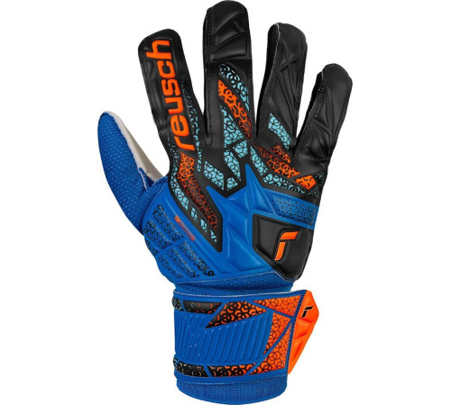 Рукавички воротарські Reusch Attrakt Solid 5570515 4467 р.10, синьо-чорні