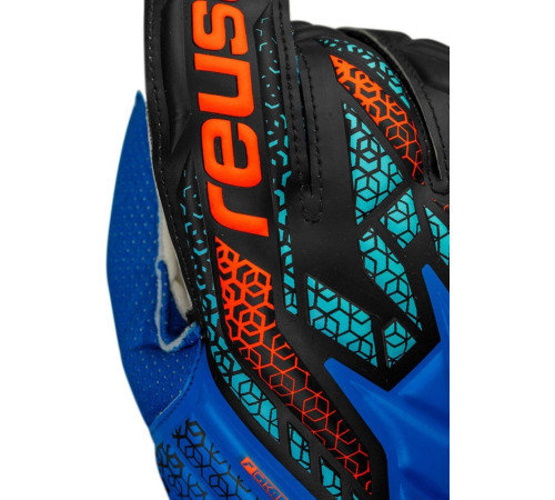 Рукавички воротарські Reusch Attrakt Solid 5570515 4467 р.10, синьо-чорні
