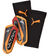 Щитки Puma ULTRA Flex Sleeve розмір M (зріст 135-155 см), чорно-оранжеві
