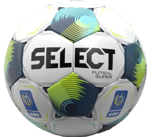 М'яч футзальний Select Futsal Super Fifa v26 розмір 4, біло-синій