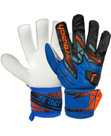 Рукавички воротарські Reusch Attrakt Solid 5570515 4467 р.10,5, синьо-чорні