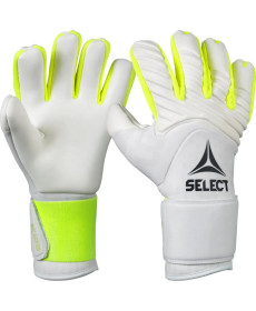 Рукавички воротарські Select Goalkeeper Gloves 88 Kids v26 розмір 4 (15,5 см), біло-зелений