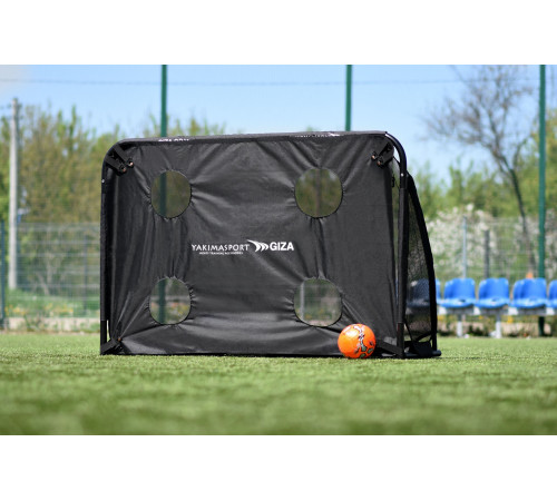 Мішень для футбольних воріт Yakimasport GIZA 180 x 120 см, чорна Мішень для футбольних воріт Yakimasport GIZA 180 x 120 см, чорна