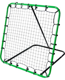Сітка тренувальна для футболу Enero Rebounder 120 x 120 см, чорно-зелена