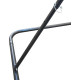 Сітка тренувальна для футболу Enero Rebounder 120 x 120 см, чорно-зелена