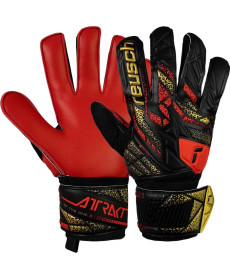 Рукавички воротарські Reusch Attrakt Solid 5570515 7075 р.8,5, червоно-чорні