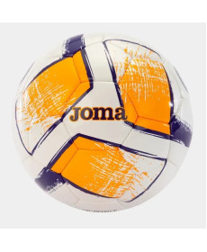 М'яч футбольний Joma DALI II розмір 4, біло-оранжевий