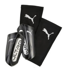 Щитки дитячі Puma ULTRA Flex Sleeve розмір L (зріст 155-175 см), чорно-білі