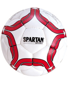 М'яч футбольний Spartan Club Junior розмір 3, біло-червоний