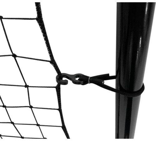 Сітка тренувальна для футболу Enero Rebounder 160 x 132 x 132 см, чорна Сітка тренувальна для футболу Enero Rebounder 160 x 132 x 132 см, чорна