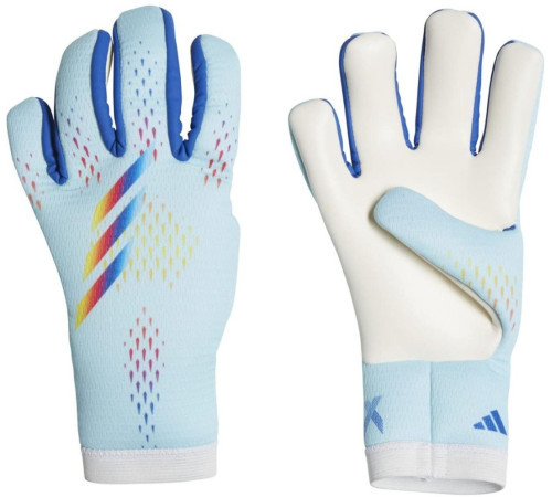 Рукавички воротарські Adidas HF9745 X GL TRN JUNIOR р. 4, блакитно-білий