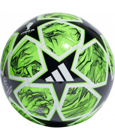 М'яч футбольний Adidas UCL CLUB IN9328 розмір 5, зелено-чорний