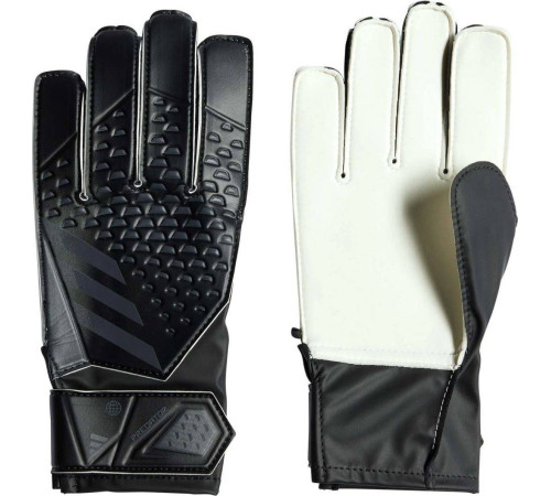 Рукавички воротарські Adidas Predator Junior HY4077 р.7, чорно-білі