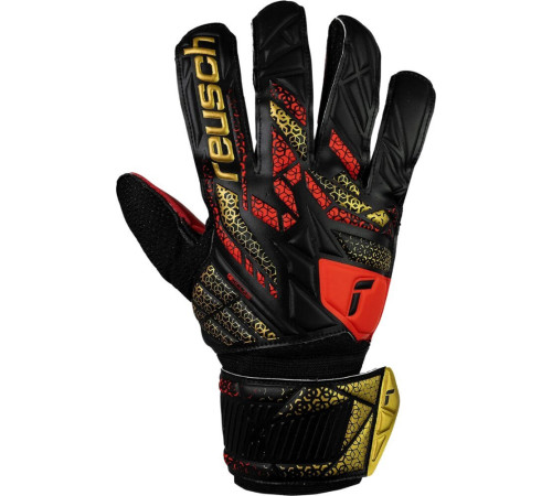 Рукавички воротарські Reusch Attrakt Solid 5570515 7075 р.11, червоно-чорні Рукавички воротарські Reusch Attrakt Solid 5570515 7075 р.11, червоно-чорні