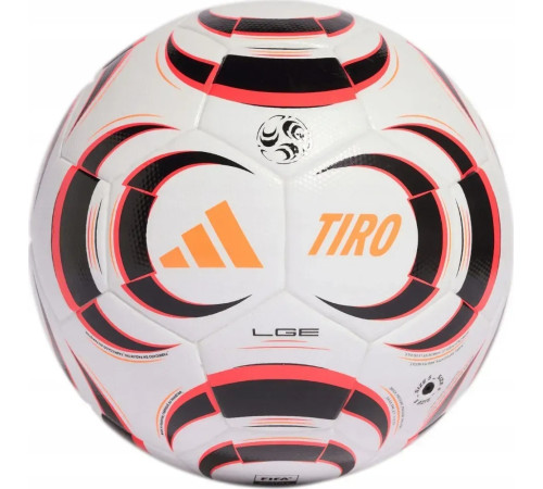 Футбольний м'яч Adidas TIRO League KA5263, розмір 4, біло-рожевий