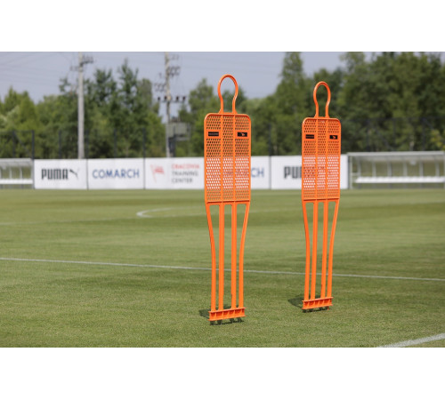 Манекен футболіста для тренувань YakimaSport Pro 180 см, помаранчевий