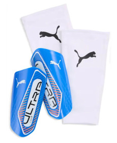 Щитки Puma ULTRA Light Sleeve розмір L (зріст 155-175 см), біло-голубі