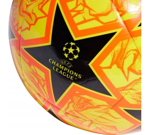 М'яч футбольний Adidas UCL Club розмір 5, жовто-чорний М'яч футбольний Adidas UCL Club розмір 5, жовто-чорний