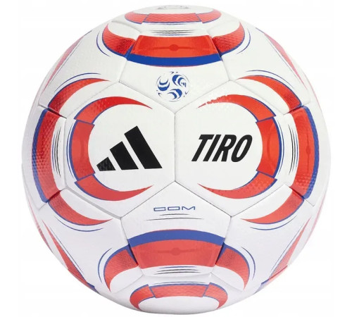 Футбольний м'яч Adidas TIRO Competition розмір 5, біло-червоний