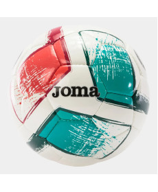 М'яч футбольний Joma DALI II білий, мультиколор розмір 4, біло-червоний