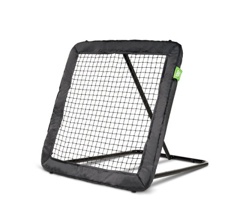 Сітка тренувальна для футболу EXIT Kickback Rebounder L 124 х 124 см, чорна Сітка тренувальна для футболу EXIT Kickback Rebounder L 124 х 124 см, чорна