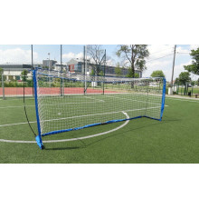Ворота футбольні YakimaSport UNI 500 х 200 см, синьо-білі
