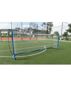 Ворота футбольні YakimaSport UNI 500 х 200 см, синьо-білі