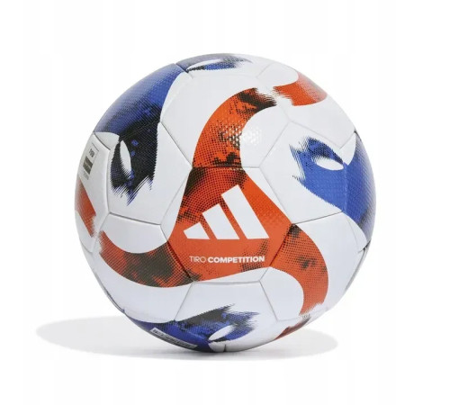 Футбольний м'яч Adidas TIRO Competition розмір 5, біло-червоний