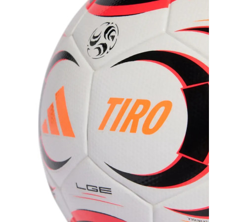 Футбольний м'яч Adidas TIRO League розмір 5, біло-чорний