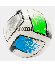 М'яч футбольний Joma DALI II розмір 5, біло-синій