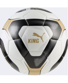 М'яч футбольний Puma KING ball розмір 5, біло-чорний
