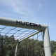 Ворота футбольні Hudora Expert 3089-2 300 х 200 см, сірі