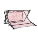 Сітка тренувальна для футболу P2I SOCCER REBOUNDER з поясом тренувальним P2I Football Trainer , чорно-червоний