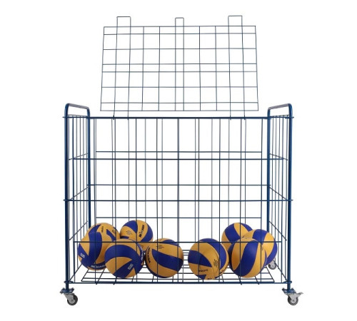 Візок для м’ячів SPORTPOLAND, синій