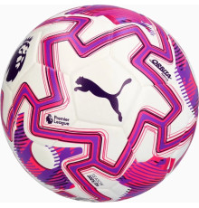 М'яч футбольний Puma Match PL Brilliance (FI Qty) розмір 5, біло-рожевий