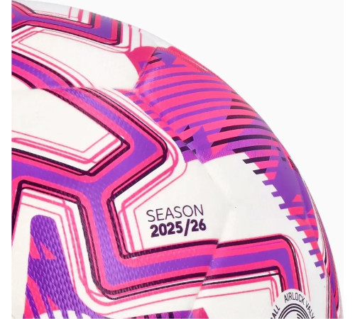 М'яч футбольний Puma Match PL Brilliance (FI Qty) розмір 5, біло-рожевий