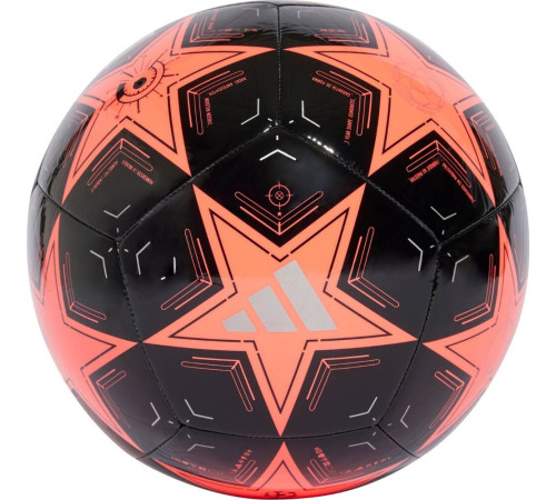 М'яч для футболу Adidas UCL Club чорний та помаранчевий IX4064 3 М'яч для футболу Adidas UCL Club чорний та помаранчевий IX4064 3