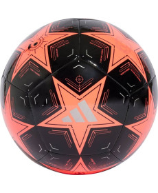 М'яч футбольний Adidas UCL Club IX4064 розмір 3, чорно-помаранчевий