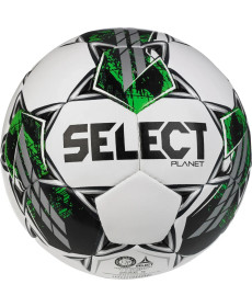 М'яч футбольний Select PLANET v23 розмір 5, біло-зелений