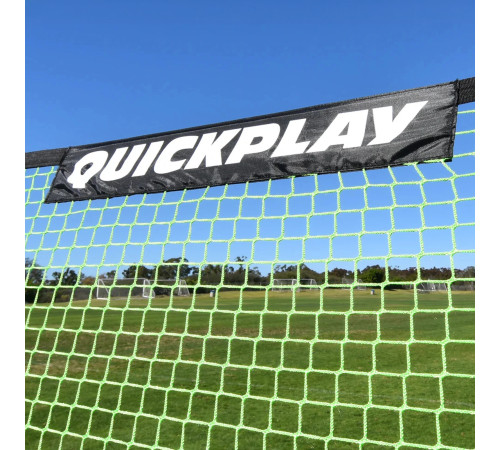 Ворота футбольні QUICKPLAY TEKKERS Football Ball Rebounder 150 x 100 см, чорні