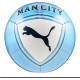 М'яч футбольний Puma MCFC CULTURE Ball розмір 5, біло-синій