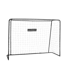 Ворота футбольні HUDORA Soccer Goal Solid 213 х 152 см, чорні
