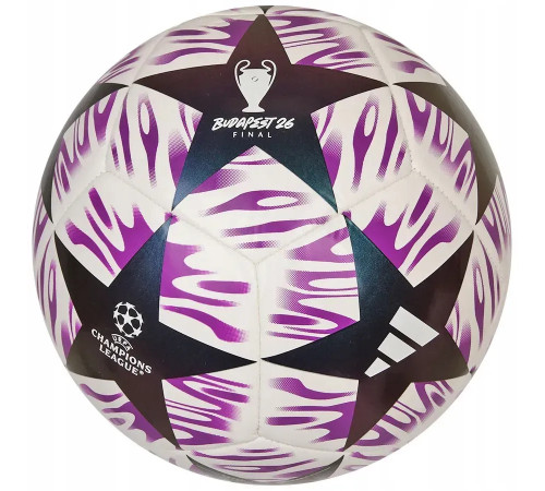 Футбольний м'яч Adidas UCL Club 25/26 Budapest, розмір 4, різнокольоровий
