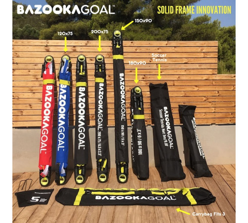 Ворота футбольні BazookaGoal 150х90 см Ворота футбольні BazookaGoal 150х90 см