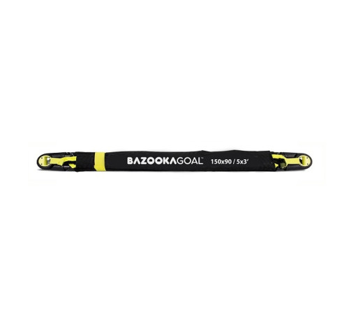 Ворота футбольні BAZOOKAGOAL 150 х 90 см, чорно-жовті Ворота футбольні BAZOOKAGOAL 150 х 90 см, чорно-жовті