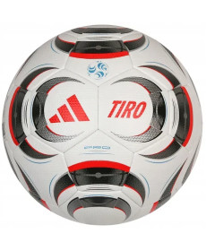 Футбольний м'яч Adidas Tiro PRO OMB (FIFA QUALITY PRO) розмір 5, біло-чорний