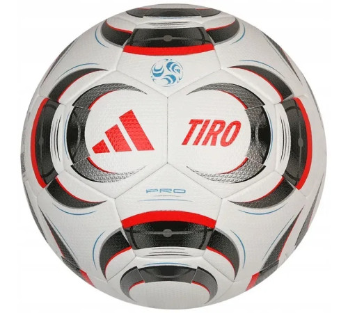 Футбольний м'яч Adidas Tiro PRO OMB (FIFA QUALITY PRO) розмір 5, біло-чорний