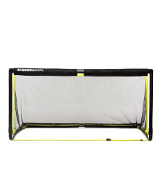 Ворота футбольні BAZOOKAGOAL XL 180x90, чорно-жовті